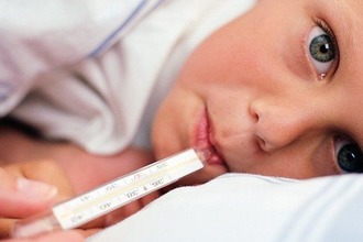 Иногда у детей повышается температура тела Температура