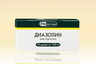 Препарат "Диазолин" для лечения аллергии Диазолин