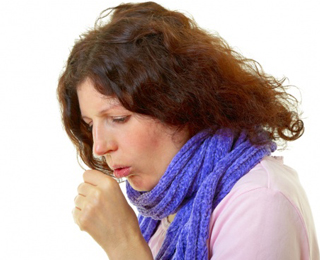 Появление сухого кашля Сухой кашель