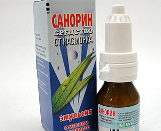 Лекарственное интраназальный препарат Санорин