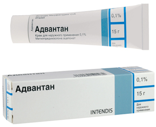 Мазь для снятия аллергического воспаления Адвантан