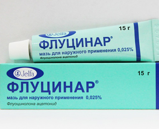 Мазь против аллергической реакции Флуцинар