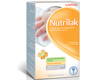 Безлактозная смесь Нутрилак