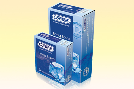 Презервативы с охлаждающей смазкой Презерватив Контекс