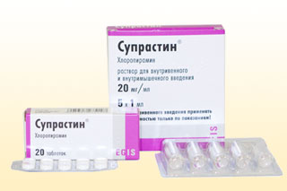 Противоаллергический препарат Препарат Супрастин