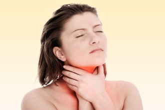 Першение в горле - один из симптомов Першение в горле