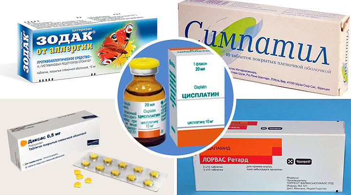 Для устранения проявления дерматопатологии могут использоваться медпрепараты Общая терапия