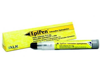 Препарат для лечения тяжелой формы рекации Препарат от аллергии в виде шприца-тубы