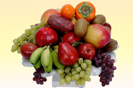 Исключение из рациона определенных продуктов Фрукты и овощи