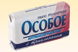 Мыло с триклозаном Мыло