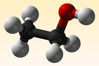 Молекула этанола Этанол