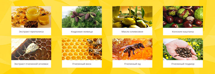 Компоненты средства Состав препарата