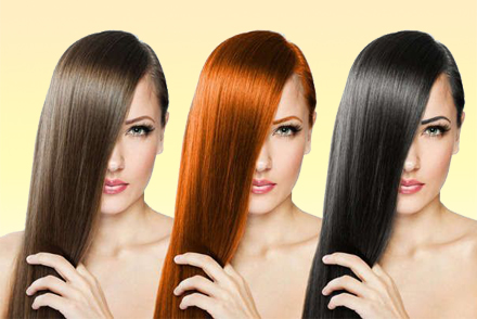 Окрашивание волос Изменение цвета волос