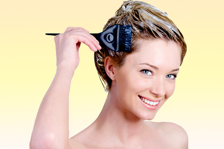 Окрашивание волос качественной краской Окрашивание волос