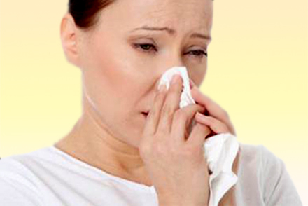 Признак аллергии - заложенность носа Заложенность носа