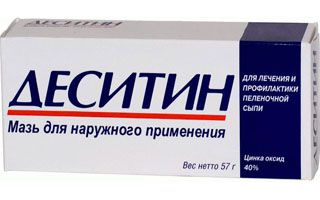 Мазь "Деситин" Препараты