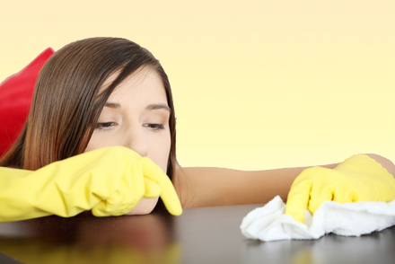 Чувствительность при уборке дома Уборка пыли